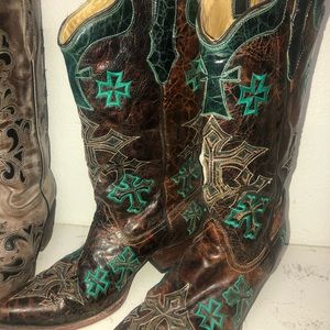 Corral cowboy boots never worn size 7.5